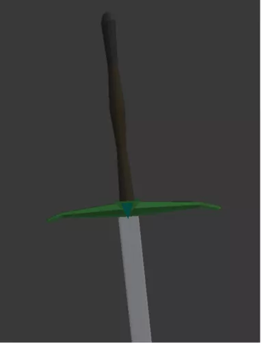 Japanese Sword Kodachi 3d model