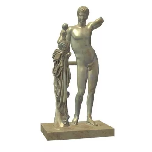 Greek Statue 3d model Greek Statue 3d model