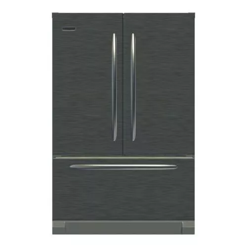 Refrigerator Three Door 3d model Refrigerator Three Door 3d model