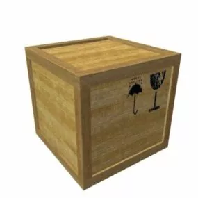 Container Crate Box 3d model