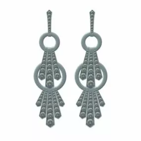 Earrings V1 3d model