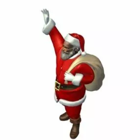 Character Santa Claus 3d model