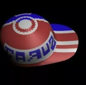 American Cap 3d model