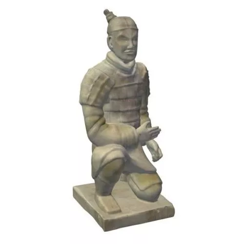 Office Man With Bag 3d model