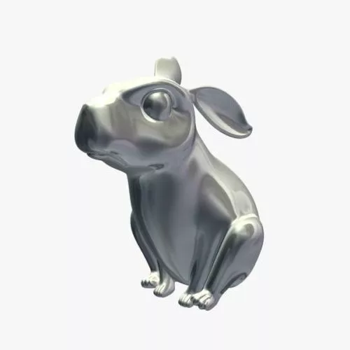 Rabbit Figurine 3d model Rabbit Figurine 3d model