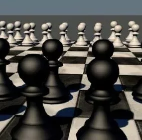 Chess Printable 3d model