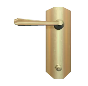 Door Lock Golden Color 3d model