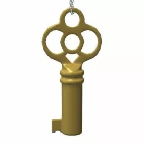 Pendant Key 3d model