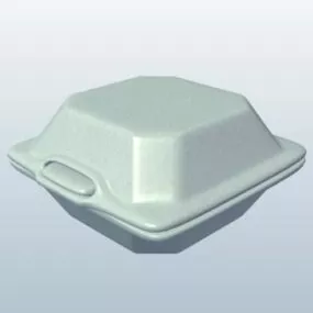 Clamshell 3d model