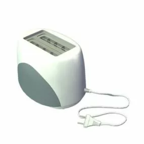Kitchen Toaster Electric Machine 3d model