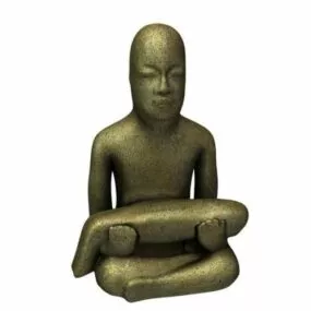 Ancient Stone Statue 3d model
