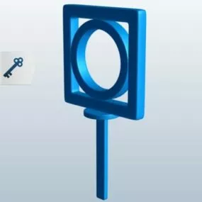 Circle Shaped Printable 3d model