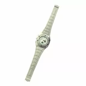 Wrist Watches Silver Color 3d model