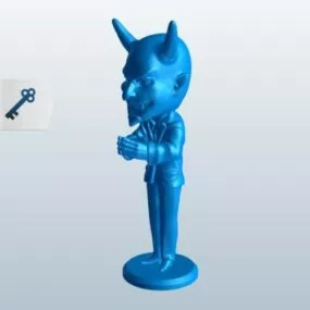Devil Character Printable 3d model