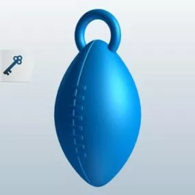 Football Printable 3d model
