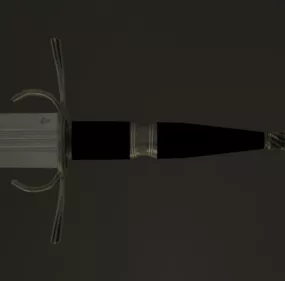 16th Century Sword 3d model