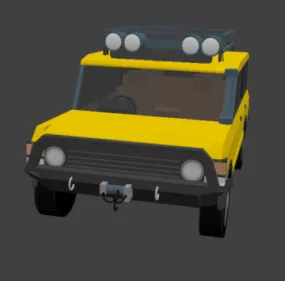 Range Rover Camel Trophy 1987 3d model