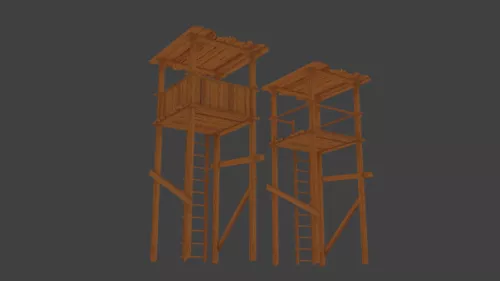 Realistic Watch 3d model