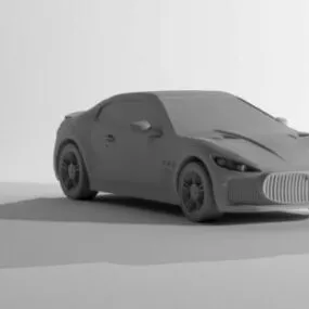 Maserati Gt Sport Car 3d model
