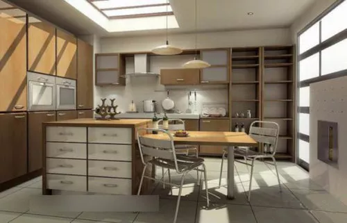 Restaurant Kitchen Integrated 3d model Restaurant Kitchen Integrated 3d model