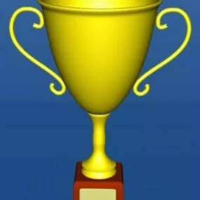 Lowpoly Cup 3d model