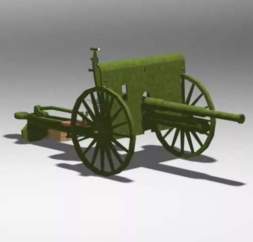 Modern Machine Gun Concept 3d model