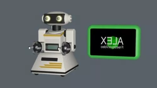 Vintage Robot Concept 3d model Vintage Robot Concept 3d model