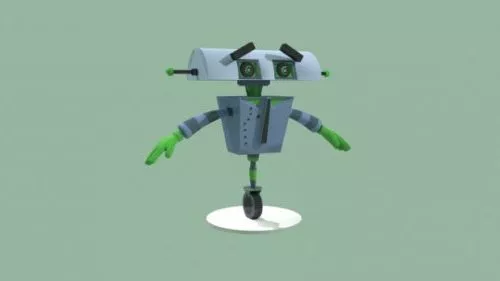 Scifi Mars Explorer Robot 3d model