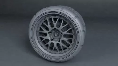 Car 911-gt2 Rim 3d model Car 911-gt2 Rim 3d model