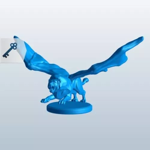 Poly Wolf 3d model