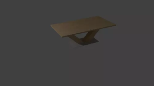 Modern Table Dining Room 3d model Modern Table Dining Room 3d model