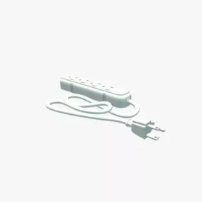 Ac Power Strip 3d model