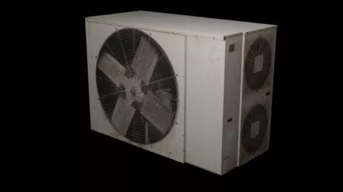 Ventilator Outdoor Unit 3d model