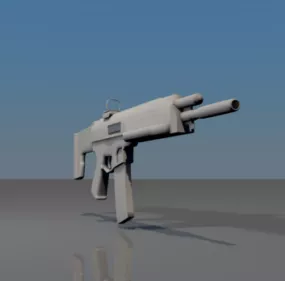 Weapon Acr Combat Rifle 3d model
