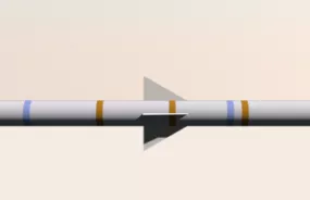 Military Aim-120d Missile 3d model