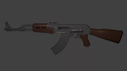 Modular Rifle 3d model