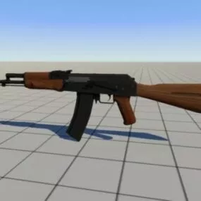 Ak-74 Gun 3d model