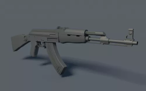 Kriss Vector Gun Parts 3d model