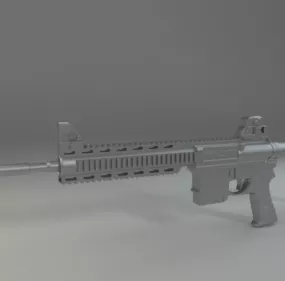 Ar-15 Gun 3d model