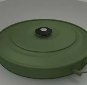 Military Land Mine 3d model