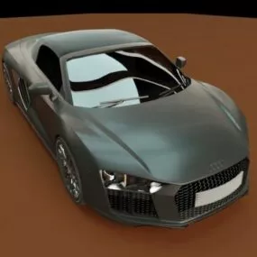 Audi R8 Spyder V1 3d model