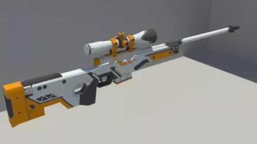 Kriss Vector Submachine Gun 3d model