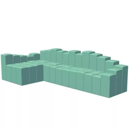 Abstract Bench Cubes 3d model Abstract Bench Cubes 3d model