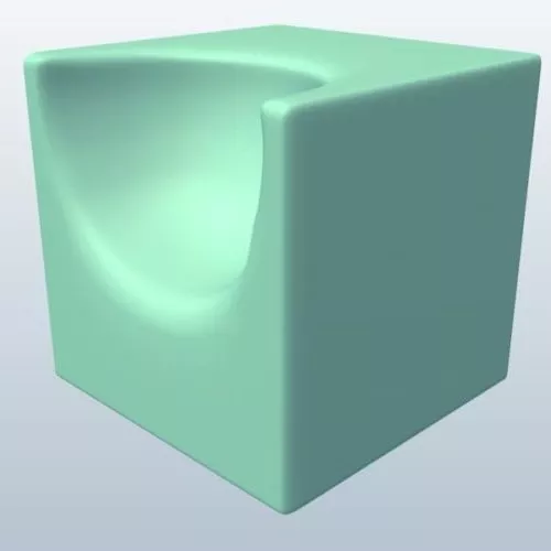 Cubic Abstract Chair 3d model Cubic Abstract Chair 3d model