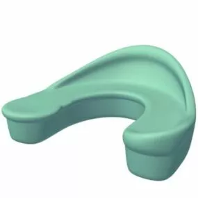 Abstract Curved Bench 3d model