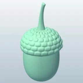 Acorn Lowpoly 3d model