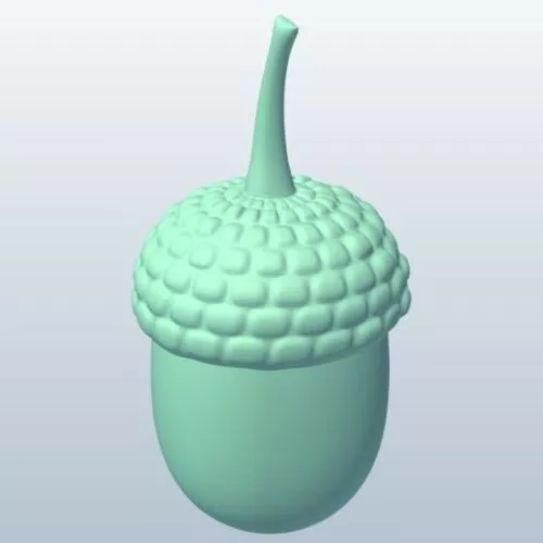 Acorn Lowpoly 3d model Acorn Lowpoly 3d model
