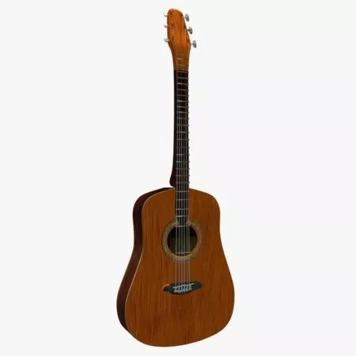 Classic Acoustic Guitar 3d model