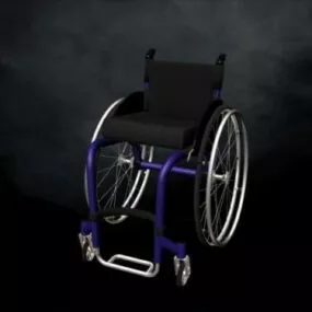 Wheelchair 3d model