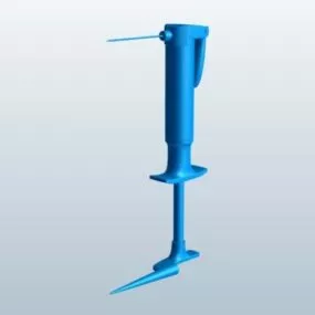 Corkscrew Air Pump Tool 3d model